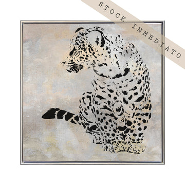 Canvas Enmarcado Leopardo