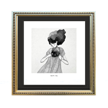 Cuadro Mujer sueños_02
