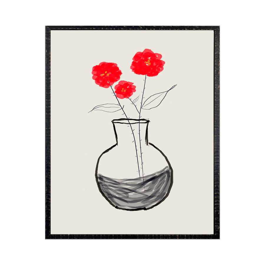 Cuadro Flores Naif A