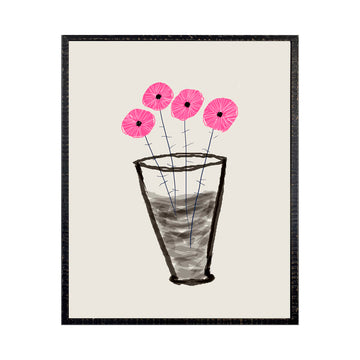 Cuadro Flores Naif C