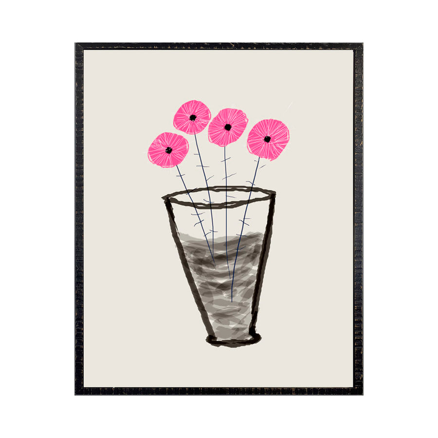 Cuadro Flores Naif C