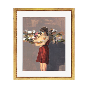 Cuadro Mujeres Flores _A