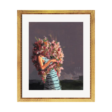 Cuadro Mujeres Flores _C
