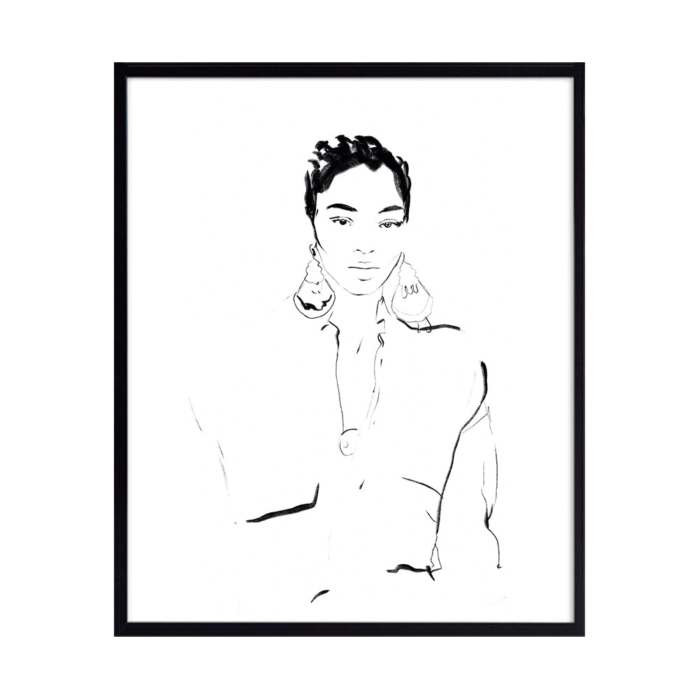 Cuadro Croquis Moda_B
