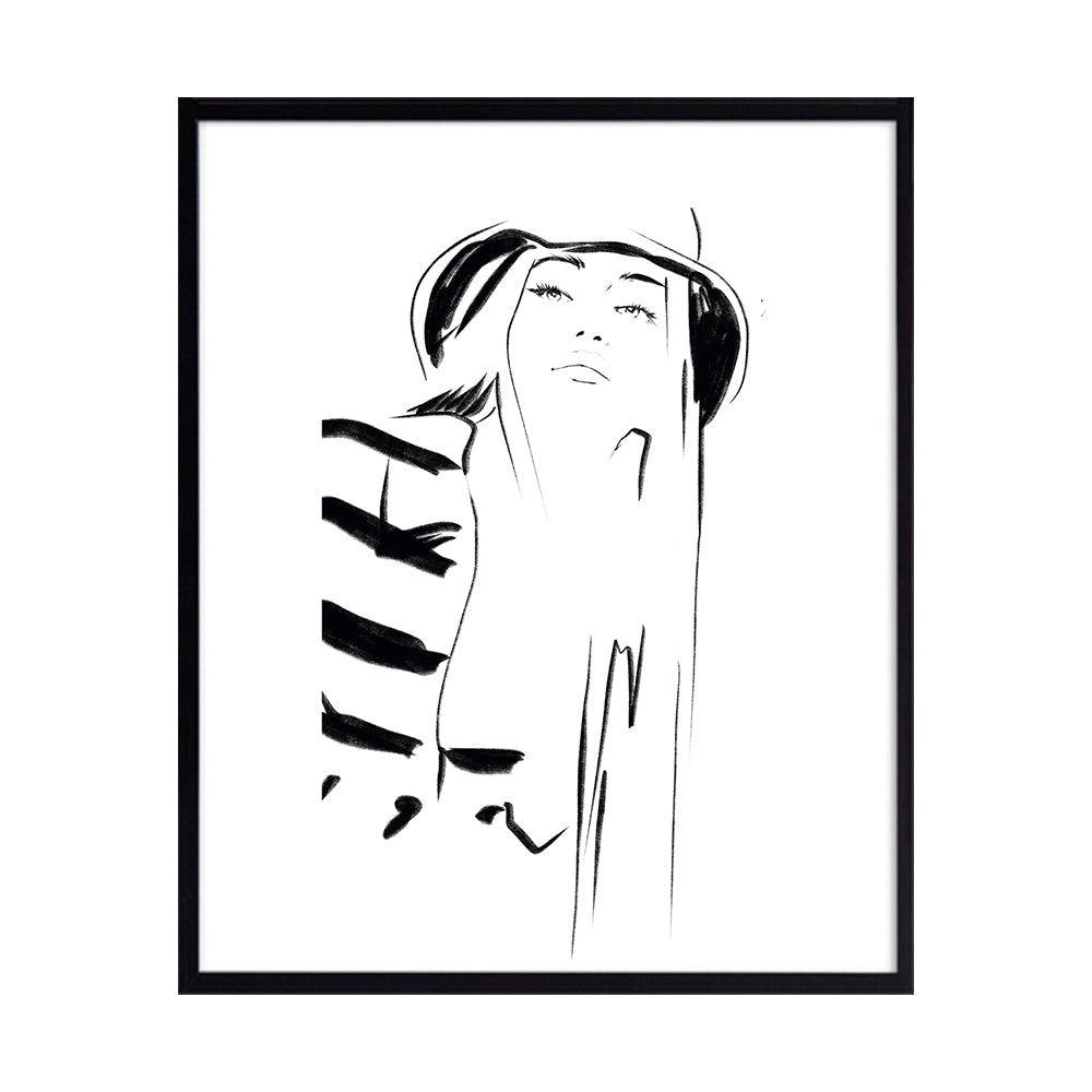 Cuadro Croquis Moda_D