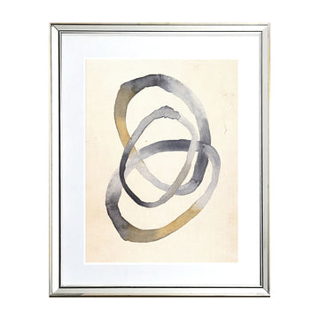 Abstracto Círculos Amarillos 03