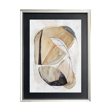 Abstracto Orgánico Beige 08