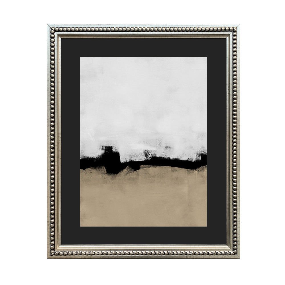 Cuadro Abstracto Oleo Beige