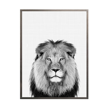 Cuadro León BN