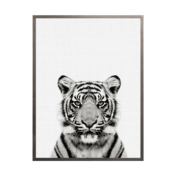 Cuadro Tigre BN