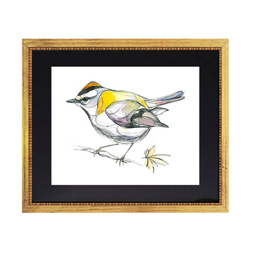 Cuadro Pájaros de línea N°4