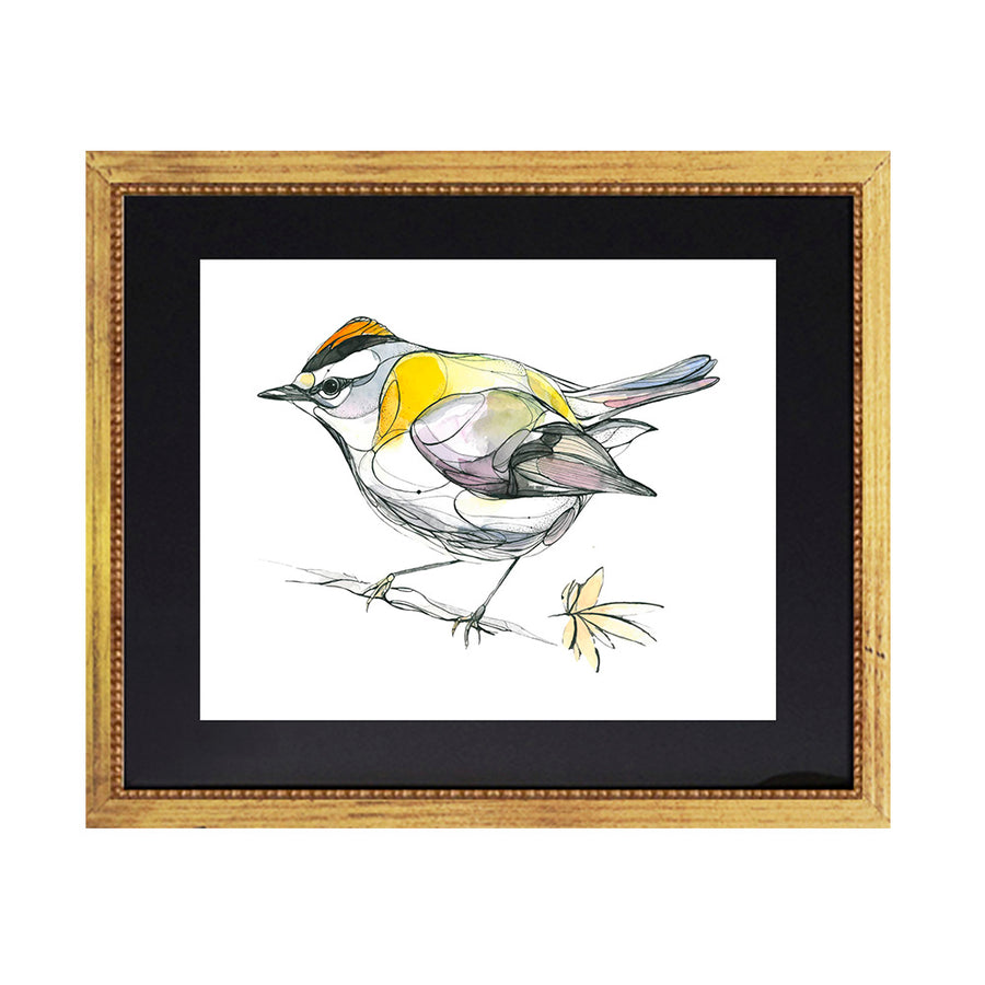 Cuadro Pájaros de línea N°4