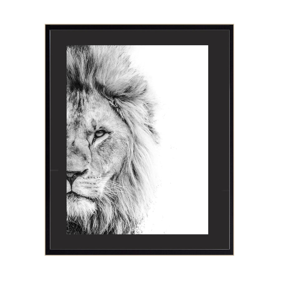 Cuadro Animales Medio León