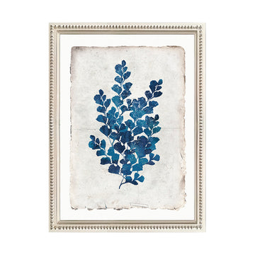 Cuadro Botánicas Hojas azules_C