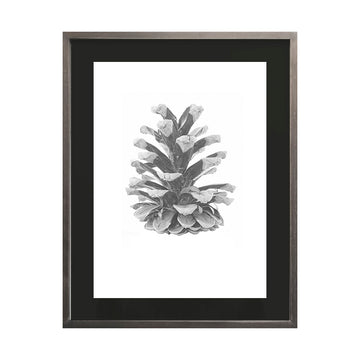 Cuadro Piña blanco y negro_C