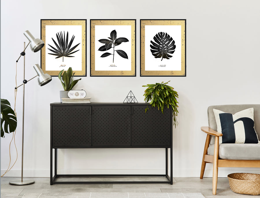 Cuadro Golden Leaf_A